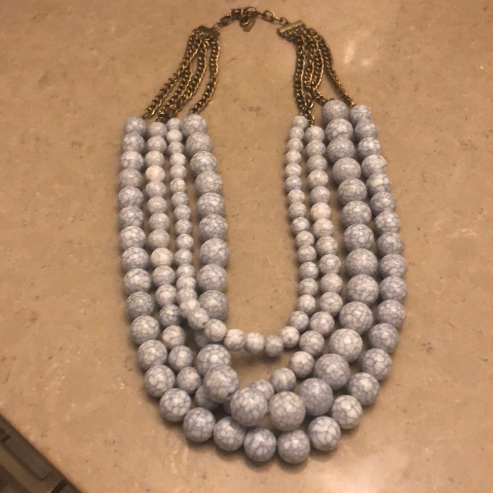 Marble Sugar fix statement necklace